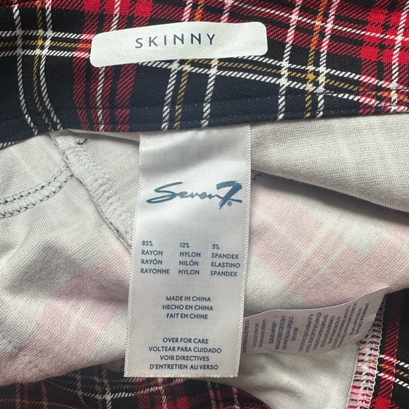 Seven 7 Skinny Leg Pull On Ponte Pant Legging - Picture 9 of 9